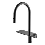 3 function hot & cold waterfall outlet Pull down Kitchen Faucet