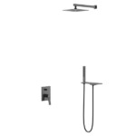 Jasupi Elegant Series 2 function wall mounted concealed shower mixer set