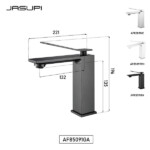 Jasupi Elegant Series Solid Brass Single Lever Basin Faucet