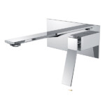 Jasupi Elegant Series Single lever Wall Concealed Solid Brass hot & cold Basin Faucet